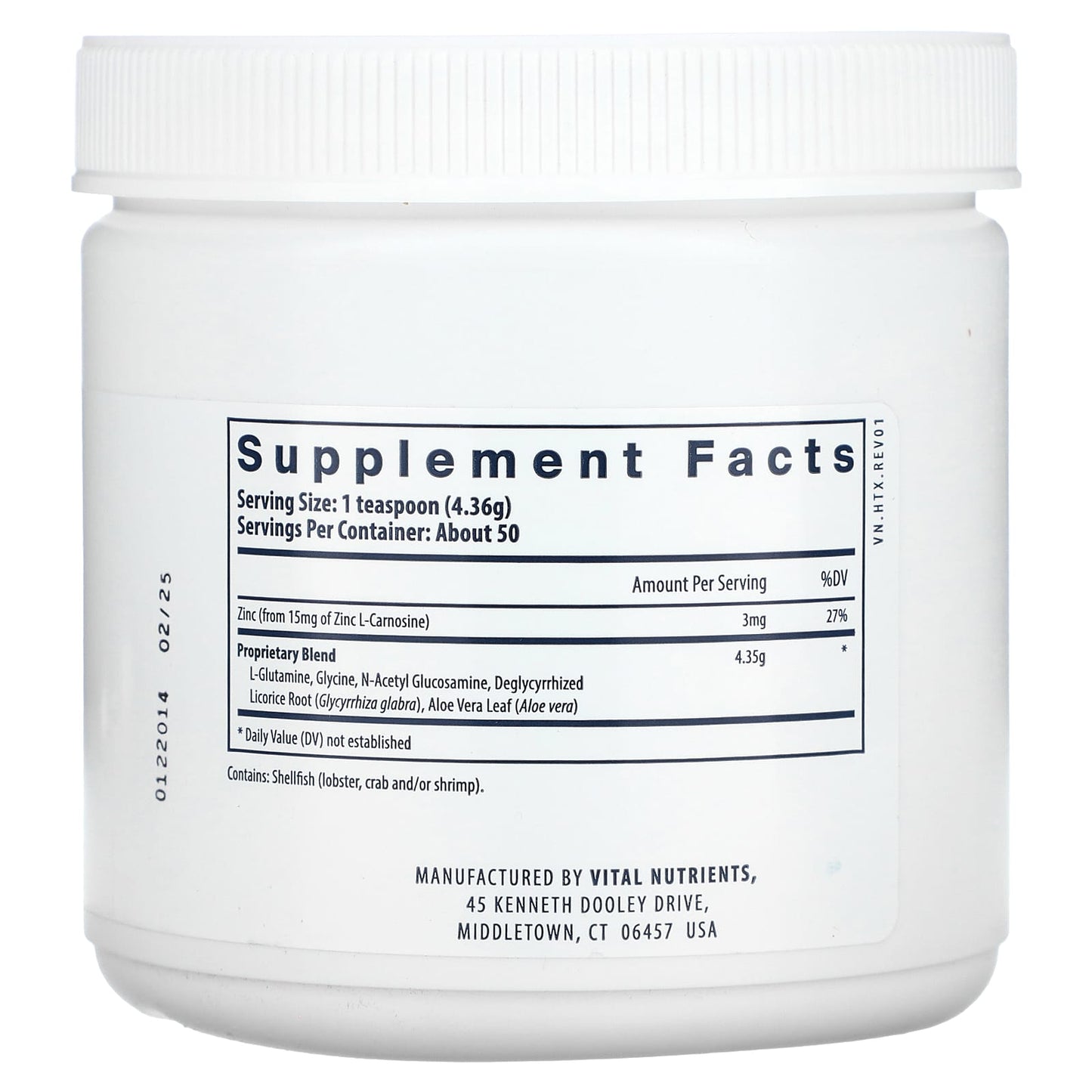 Vital Nutrients, Heartburn Tx, 7.6 oz (218 g) - Image 2