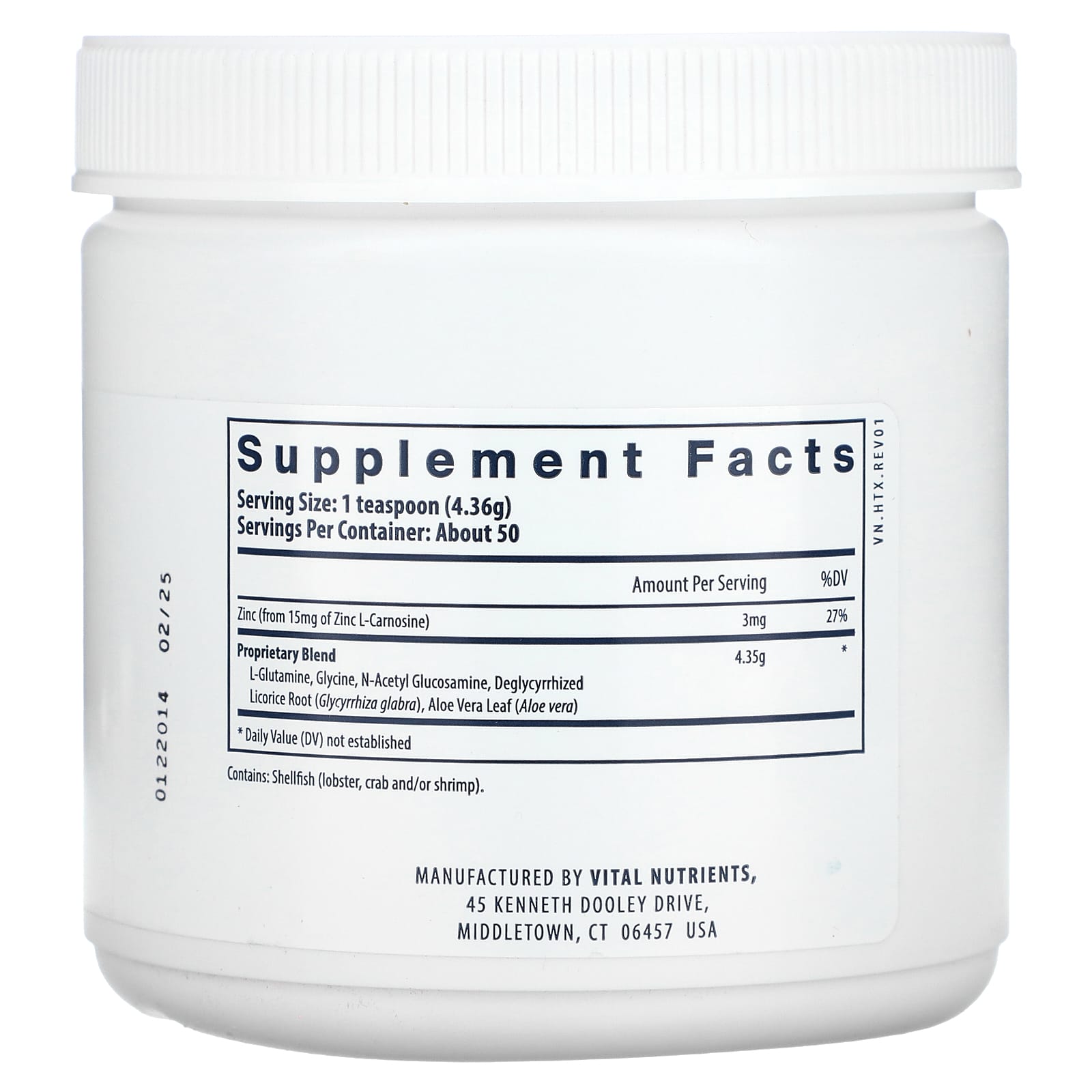 Vital Nutrients, Heartburn Tx, 7.6 oz (218 g) - Image 2