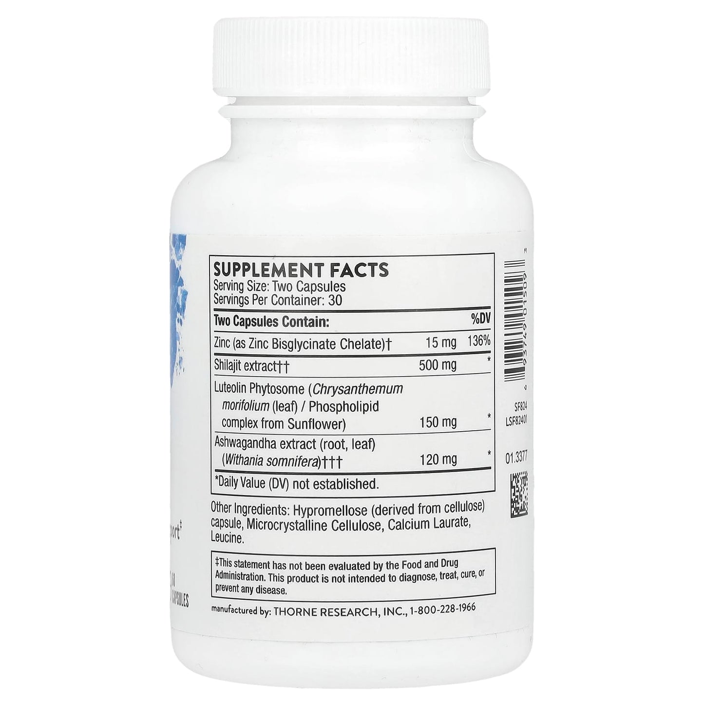 Thorne, Advanced Testosterone Support, 60 Capsules - Image 2