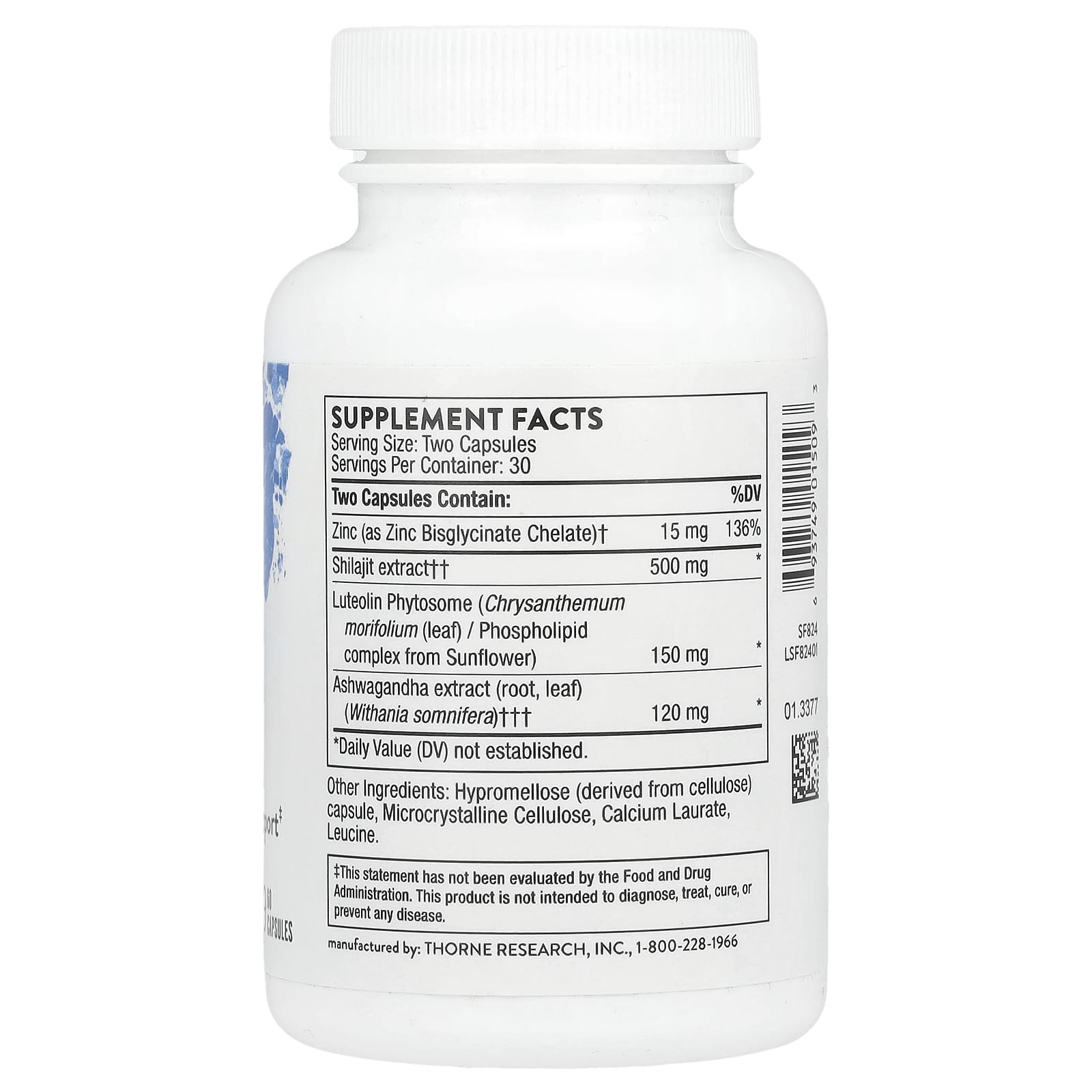 Thorne, Advanced Testosterone Support, 60 Capsules - Image 2