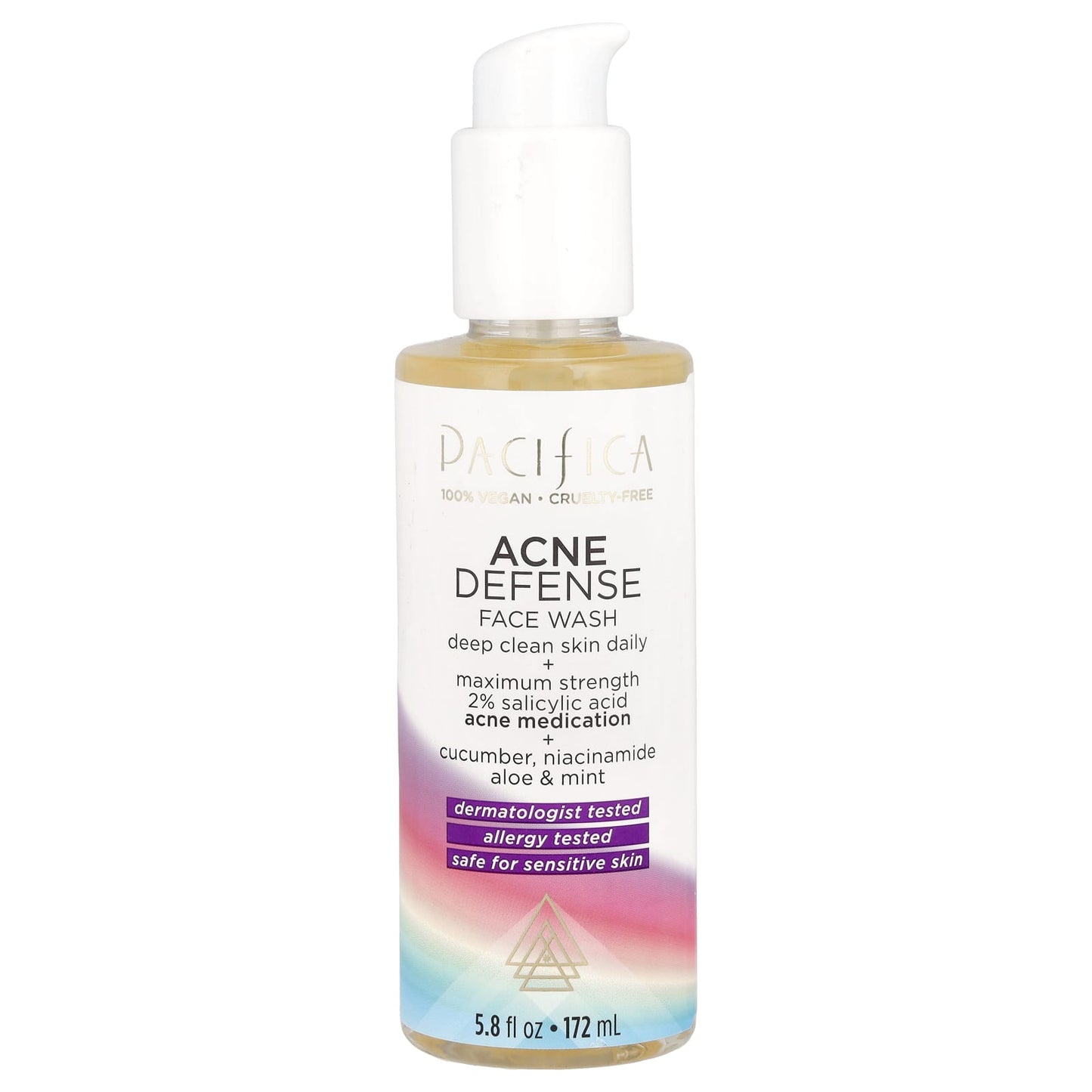 Pacifica, Acne Defense Face Wash, 5.8 fl oz (172 ml) - Image 1