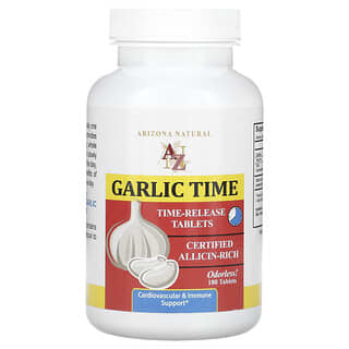 Arizona Natural Garlic Time, High Potency Daily Supplement