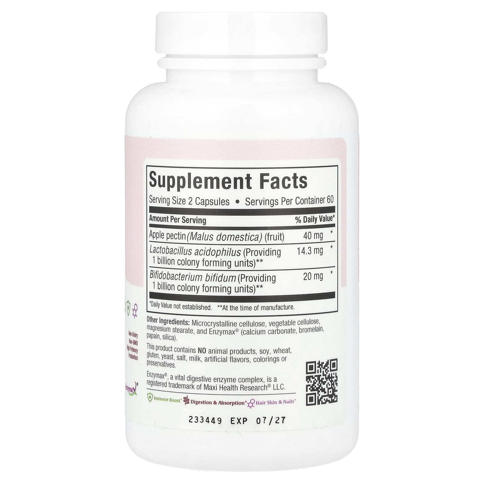 Maxi Health, Maxi 7M Supreme™, 120 Maxicaps - Image 2