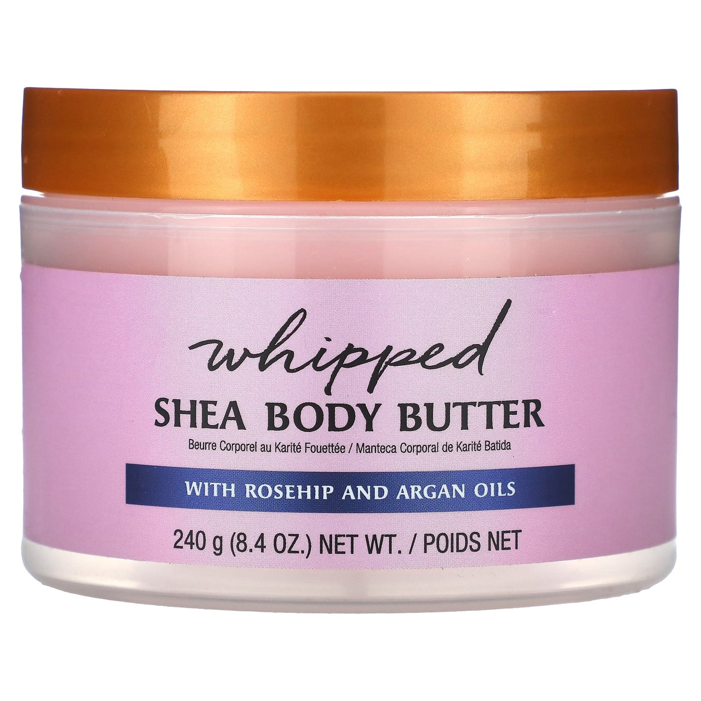 Tree Hut, Whipped Shea Body Butter, Moroccan Rose, 8.4 oz (240 g) - Image 1