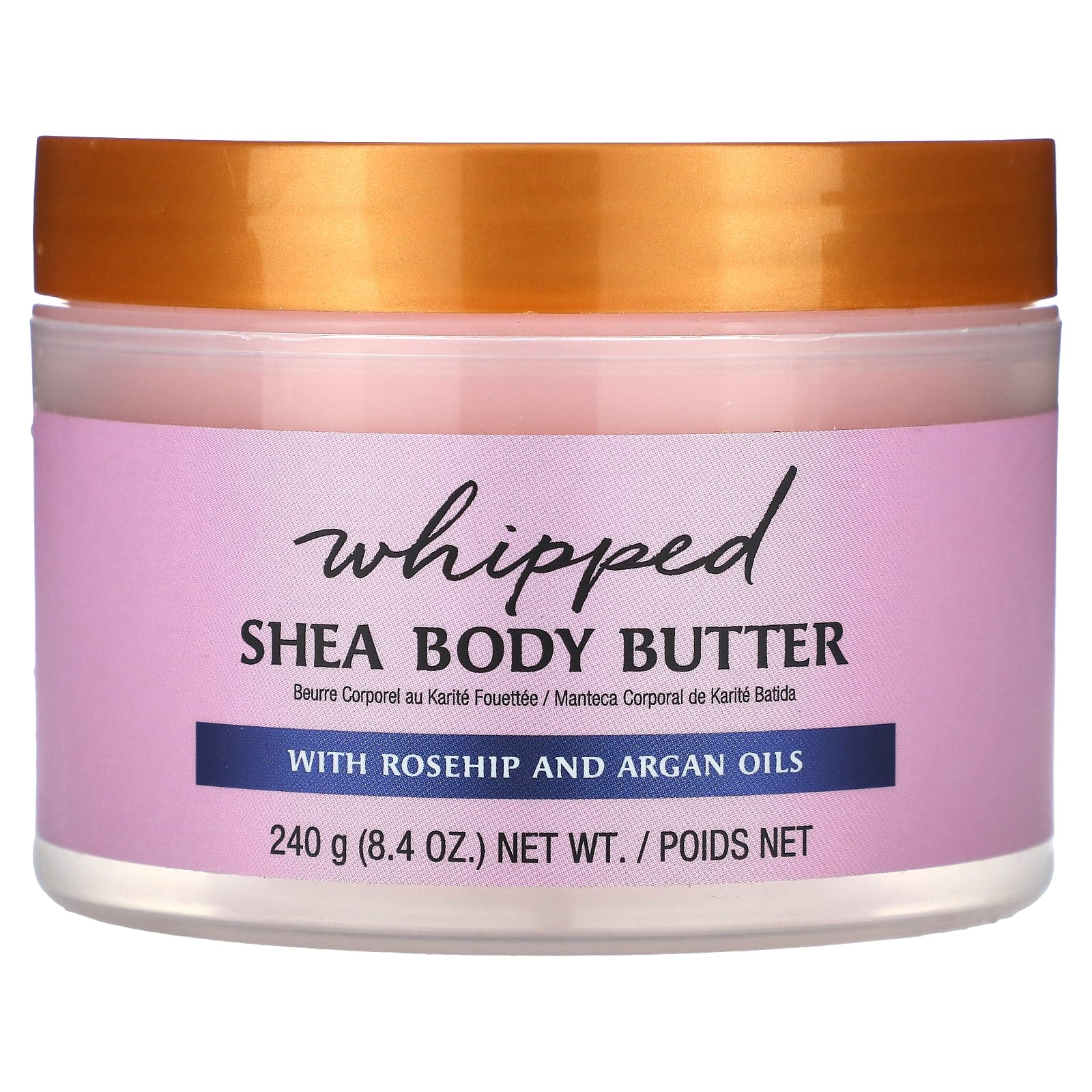 Tree Hut, Whipped Shea Body Butter, Moroccan Rose, 8.4 oz (240 g) - Image 1