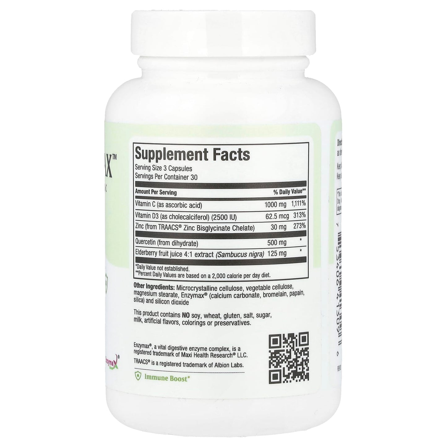 Maxi Health, Quercetin-Max™, 90 Maxicaps - Image 2