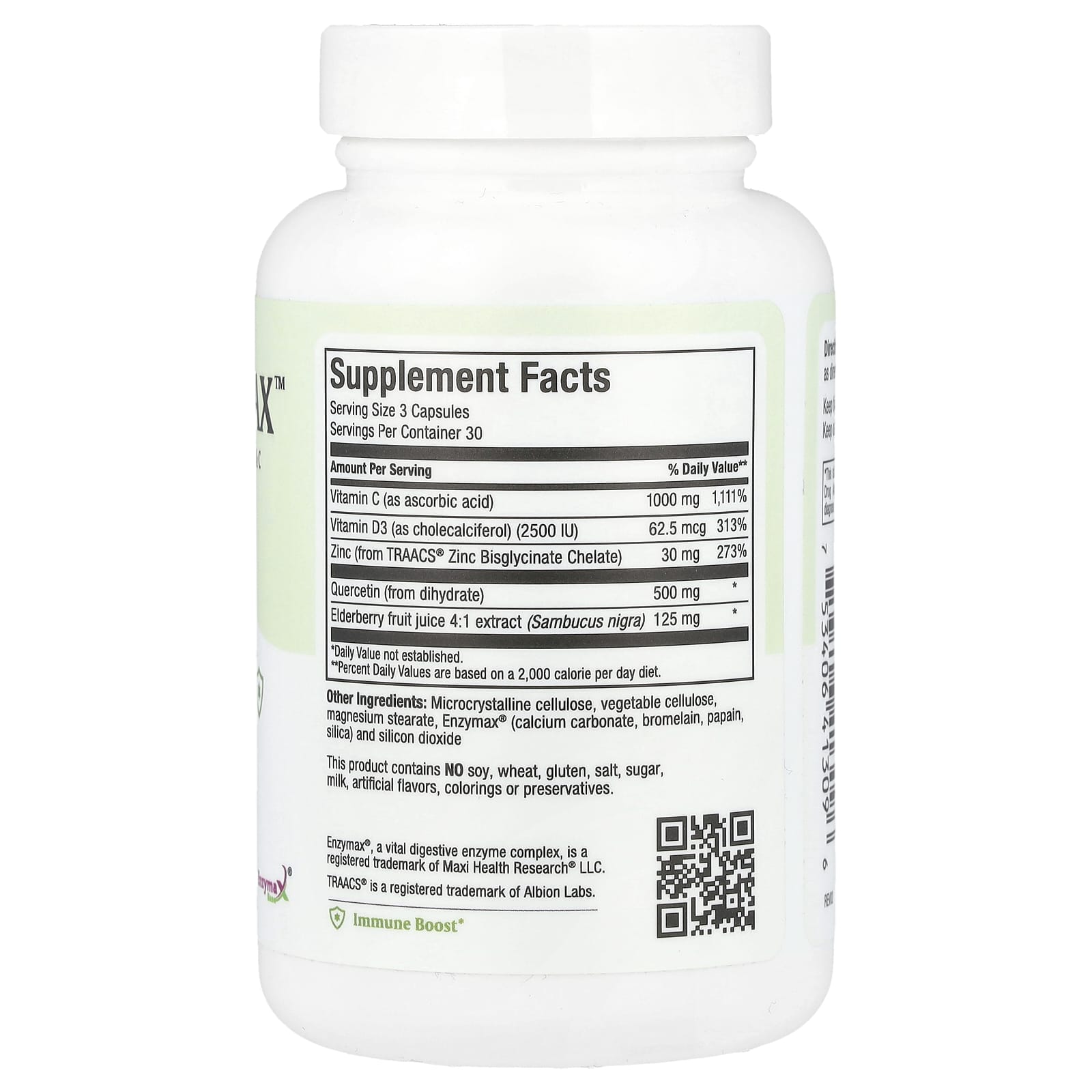 Maxi Health, Quercetin-Max™, 90 Maxicaps - Image 2