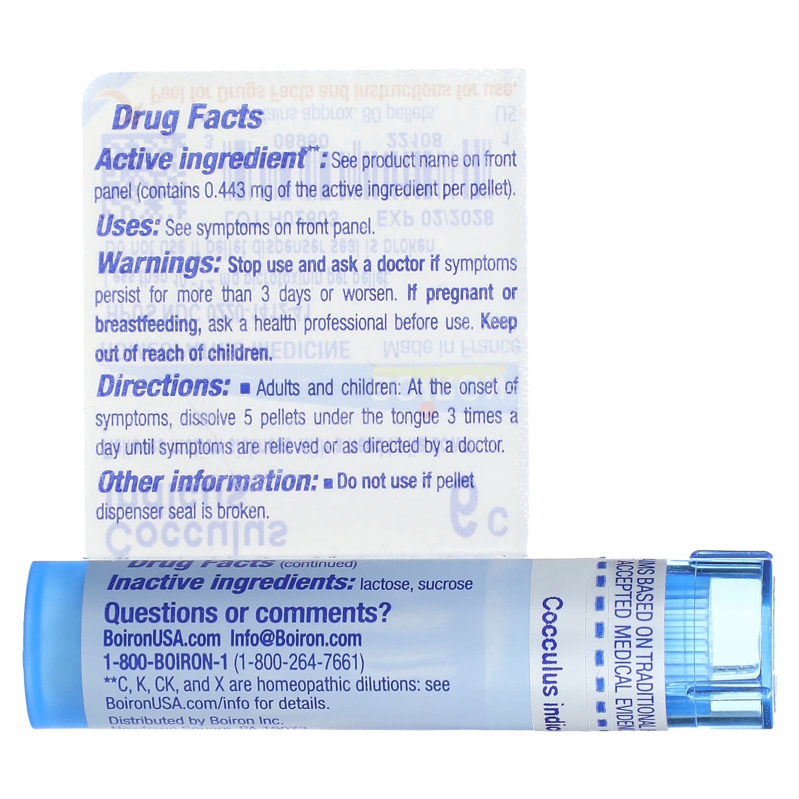Boiron Motion Sickness Relief, Homeopathic Pellets for Travel - Image 2