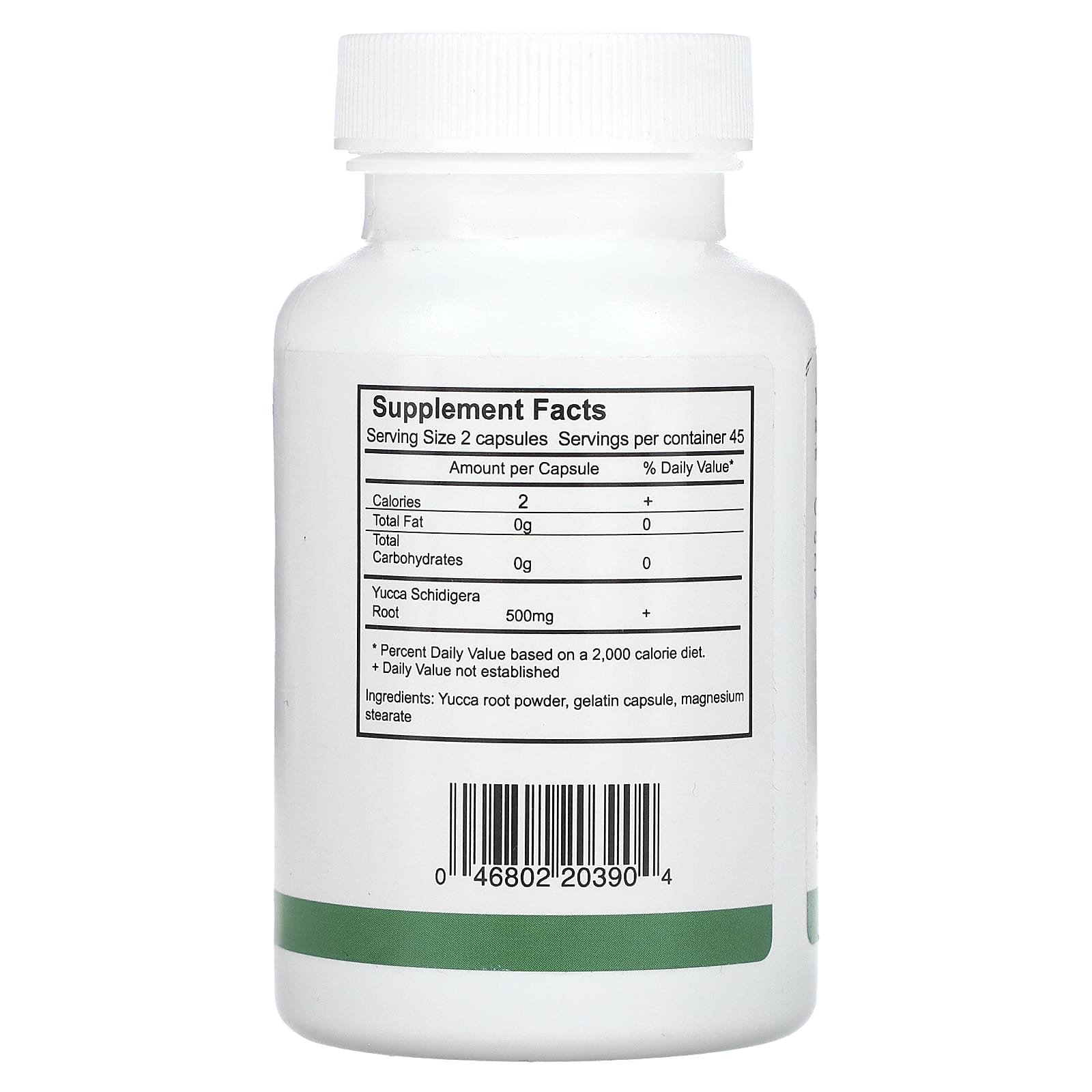 Arizona Natural Yucca Root Capsules - 90 Count 250 mg - Image 2