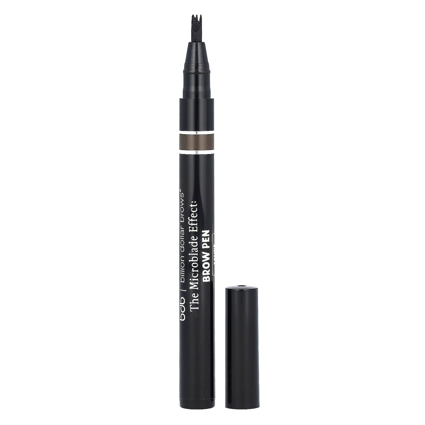 Define Your Brows with Billion Dollar Beauty Microblade Brow Pen, Taupe - Image 1