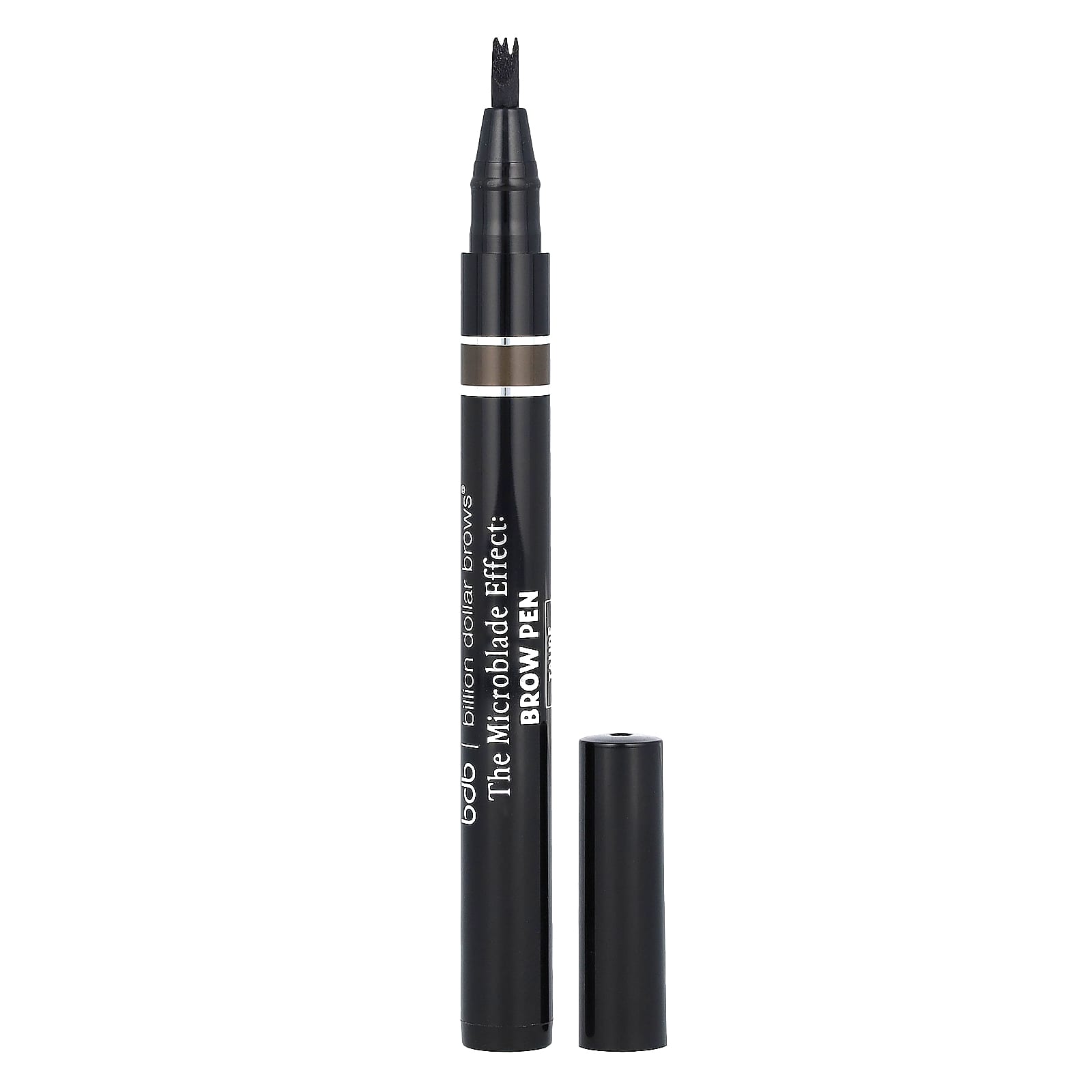Define Your Brows with Billion Dollar Beauty Microblade Brow Pen, Taupe - Image 1