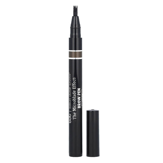 Define Your Brows with Billion Dollar Beauty Microblade Brow Pen, Taupe - Image 1