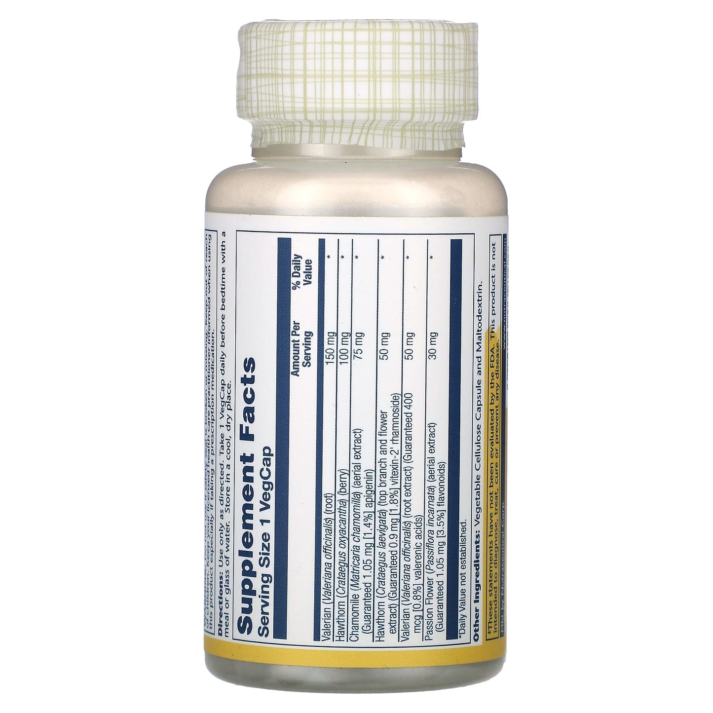 Solaray, Eurocalm with Valerian, 60 VegCaps - Image 2