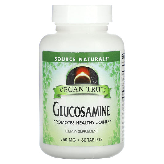 Source Naturals, Vegan True, Glucosamine, 60 Tablets