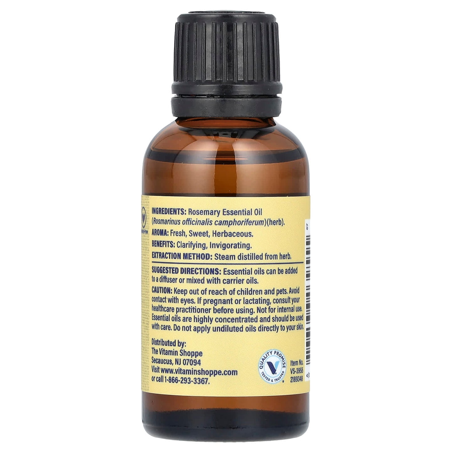 The Vitamin Shoppe, 100% Pure Essential Oil, Rosemary, 1 fl oz (30 ml) - Image 2