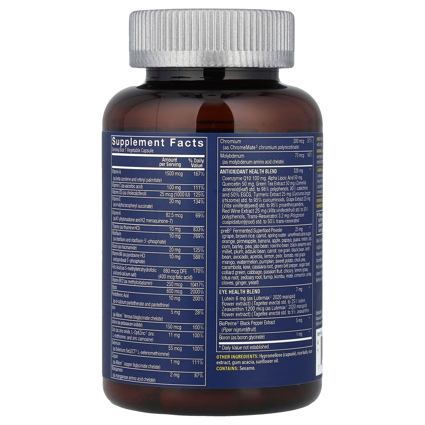 Vthrive, Bioactive Women's One Daily Multi, 60 Vegetable Capsules - Image 2