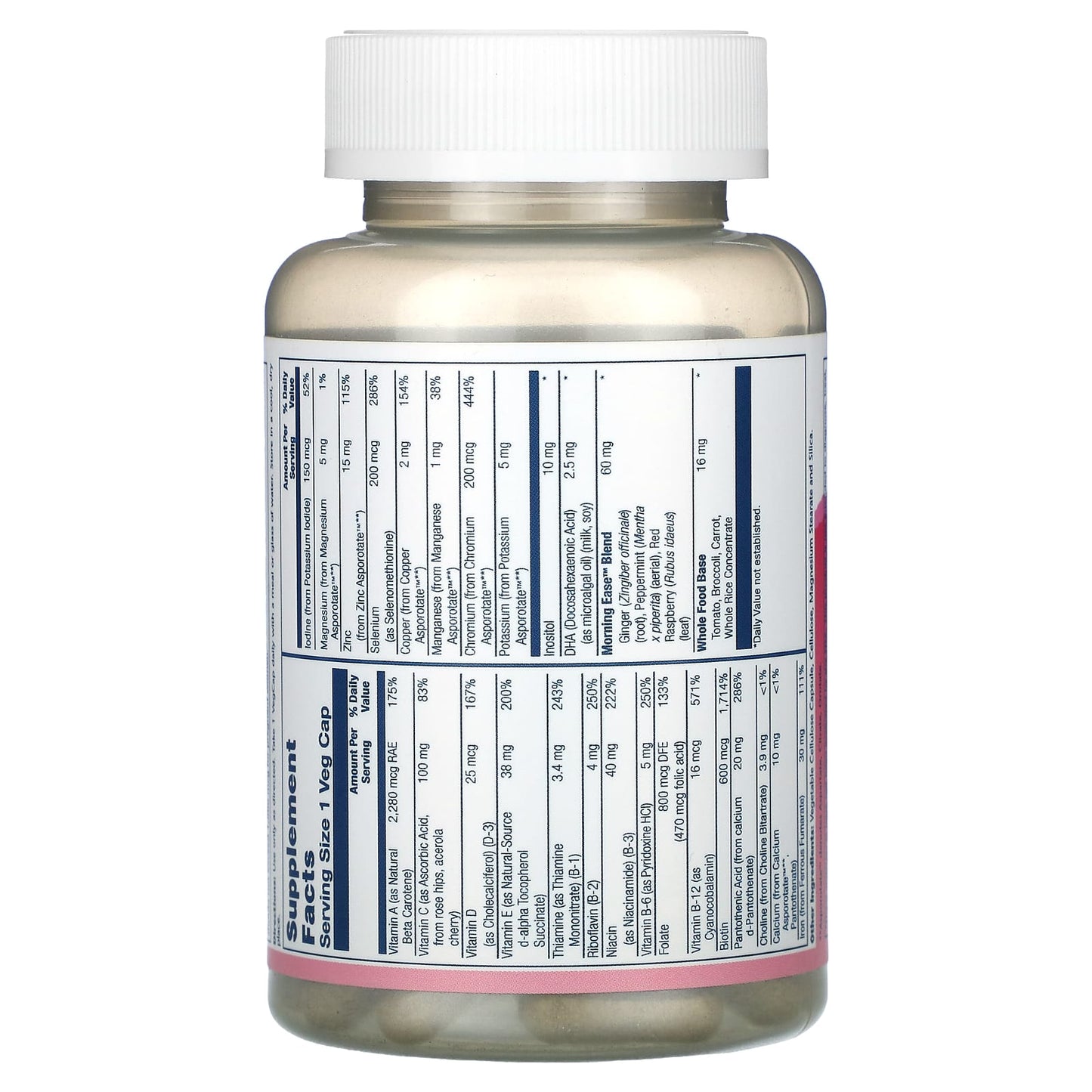 Solaray, Once Daily, Prenatal Multivitamin, 90 VegCaps - Image 2