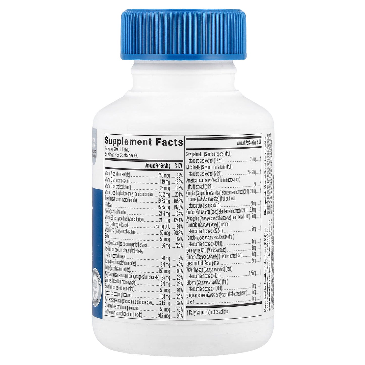 Swisse, Men's 50+ Multivitamin, 60 Tablets - Image 2