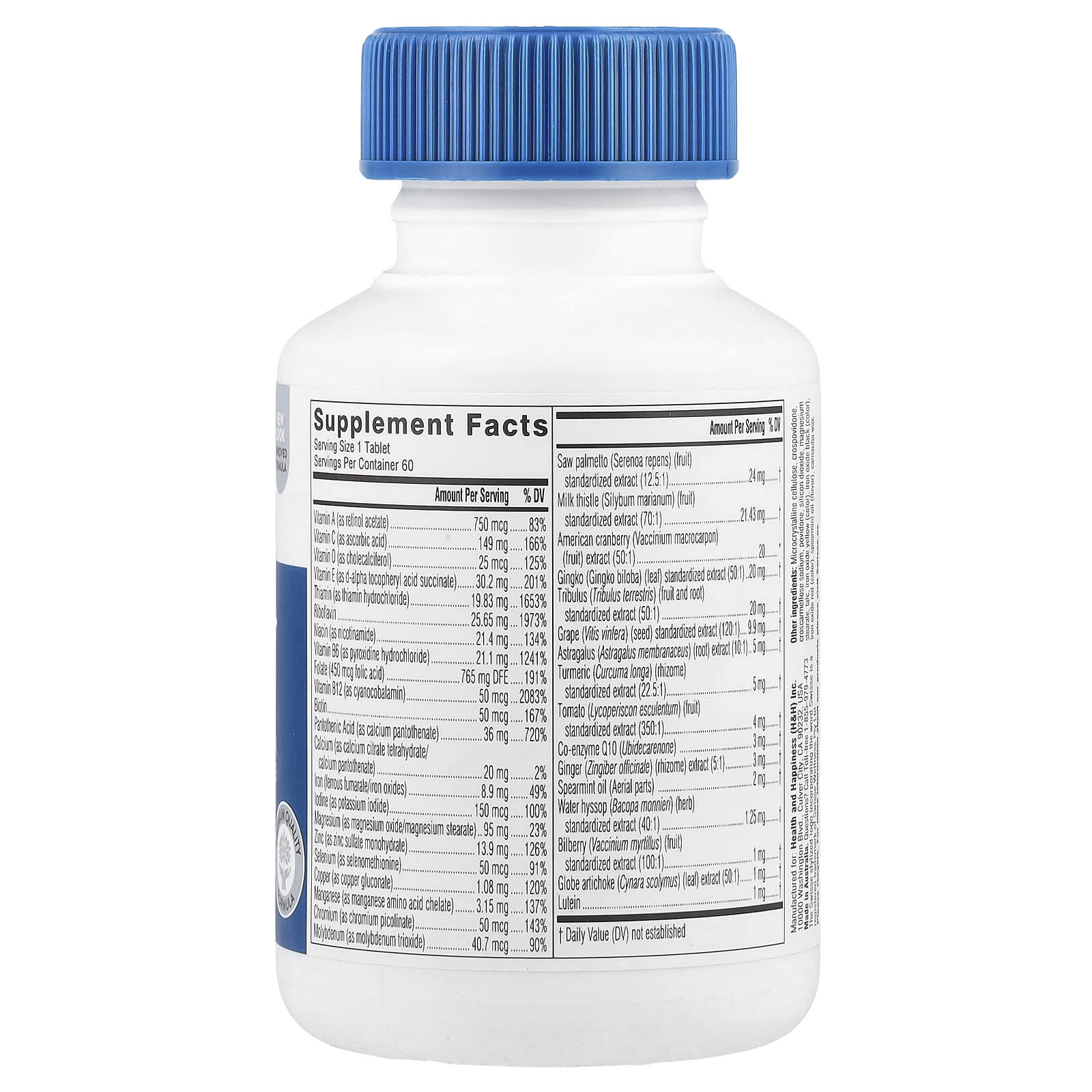 Swisse, Men's 50+ Multivitamin, 60 Tablets - Image 2