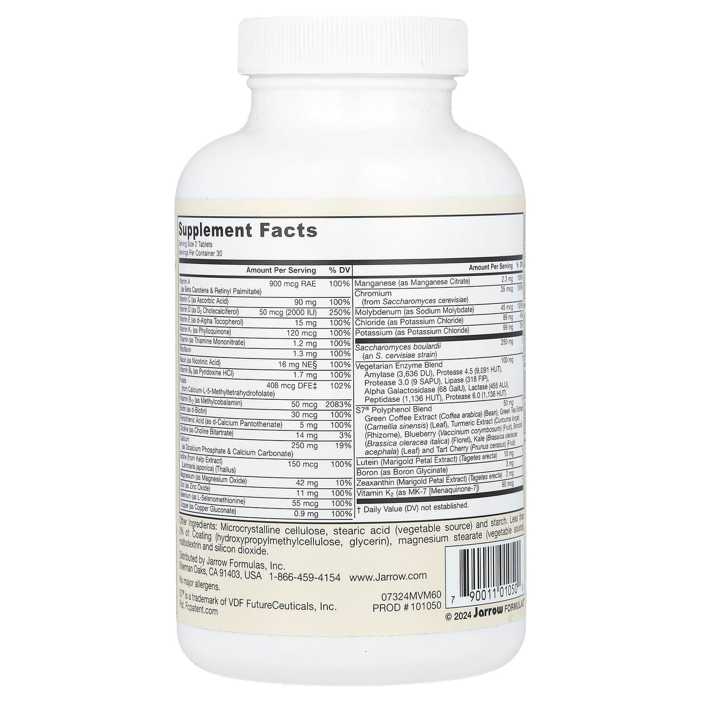 Jarrow Formulas Men's Multi+ for General Wellness & Energy - Image 2