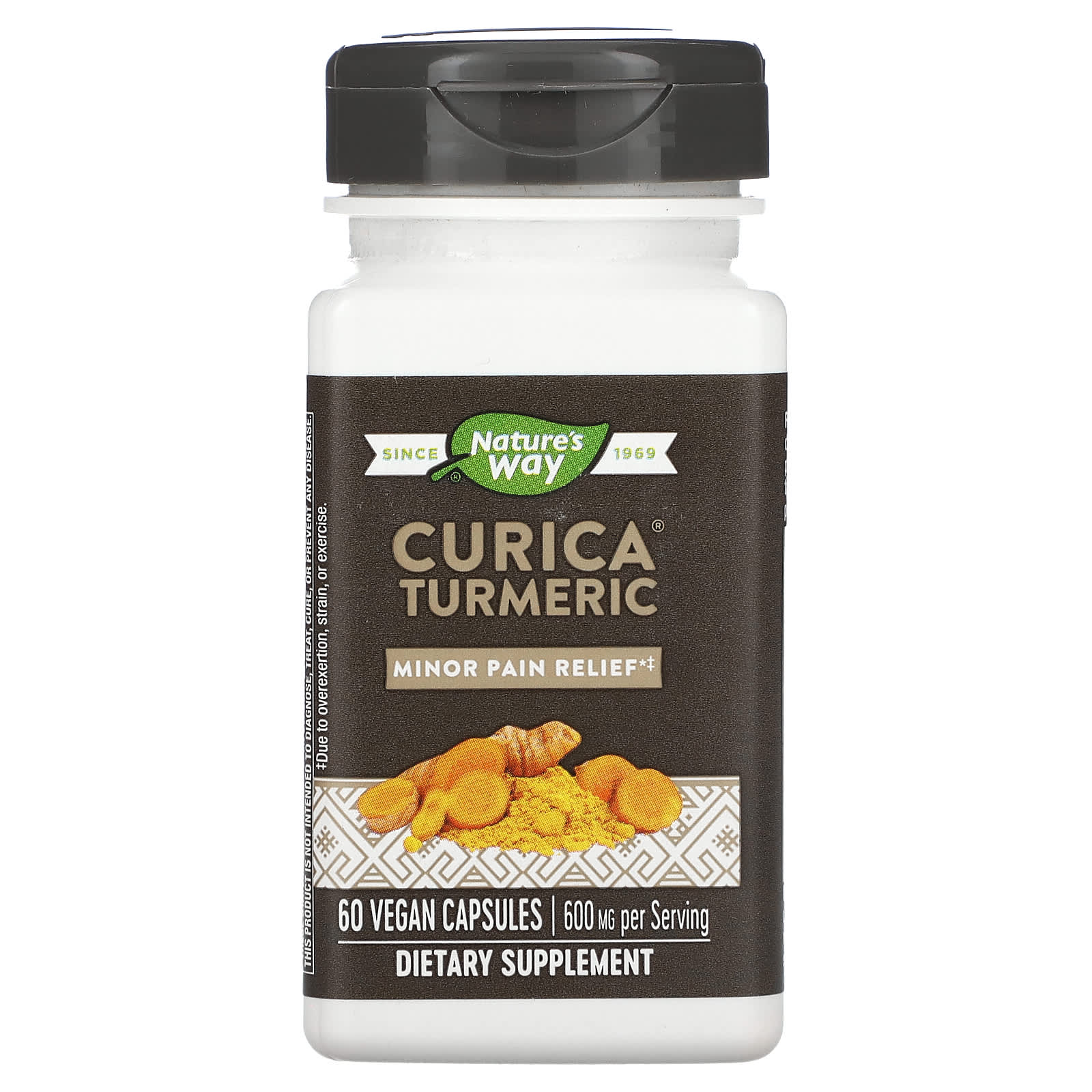 Nature's Way, Curica Turmeric, 60 Vegan Capsules (300 mg per Capsule) - Image 1