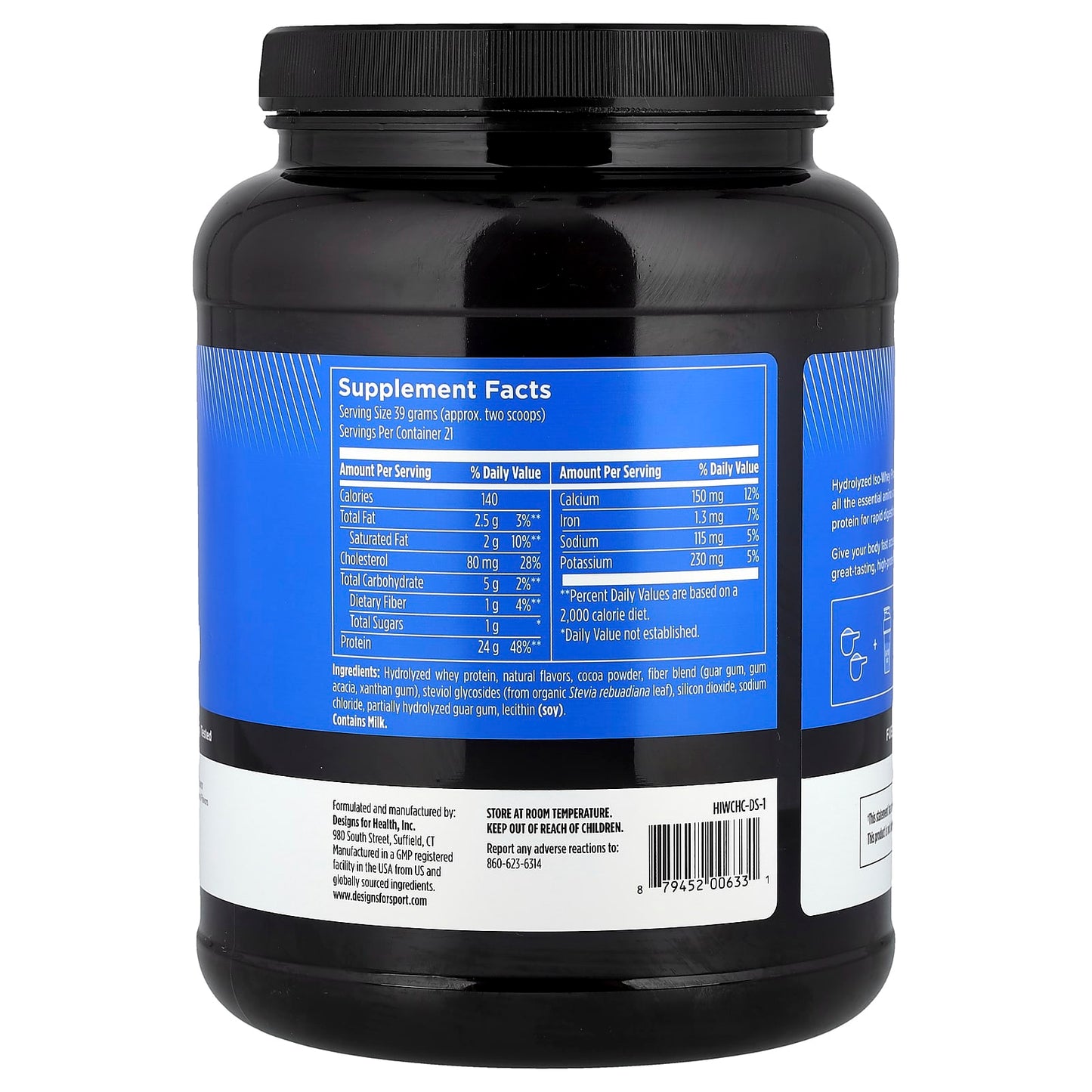 Hydrolyzed Iso-Whey Protein for Optimal Body Weight Management - Image 2