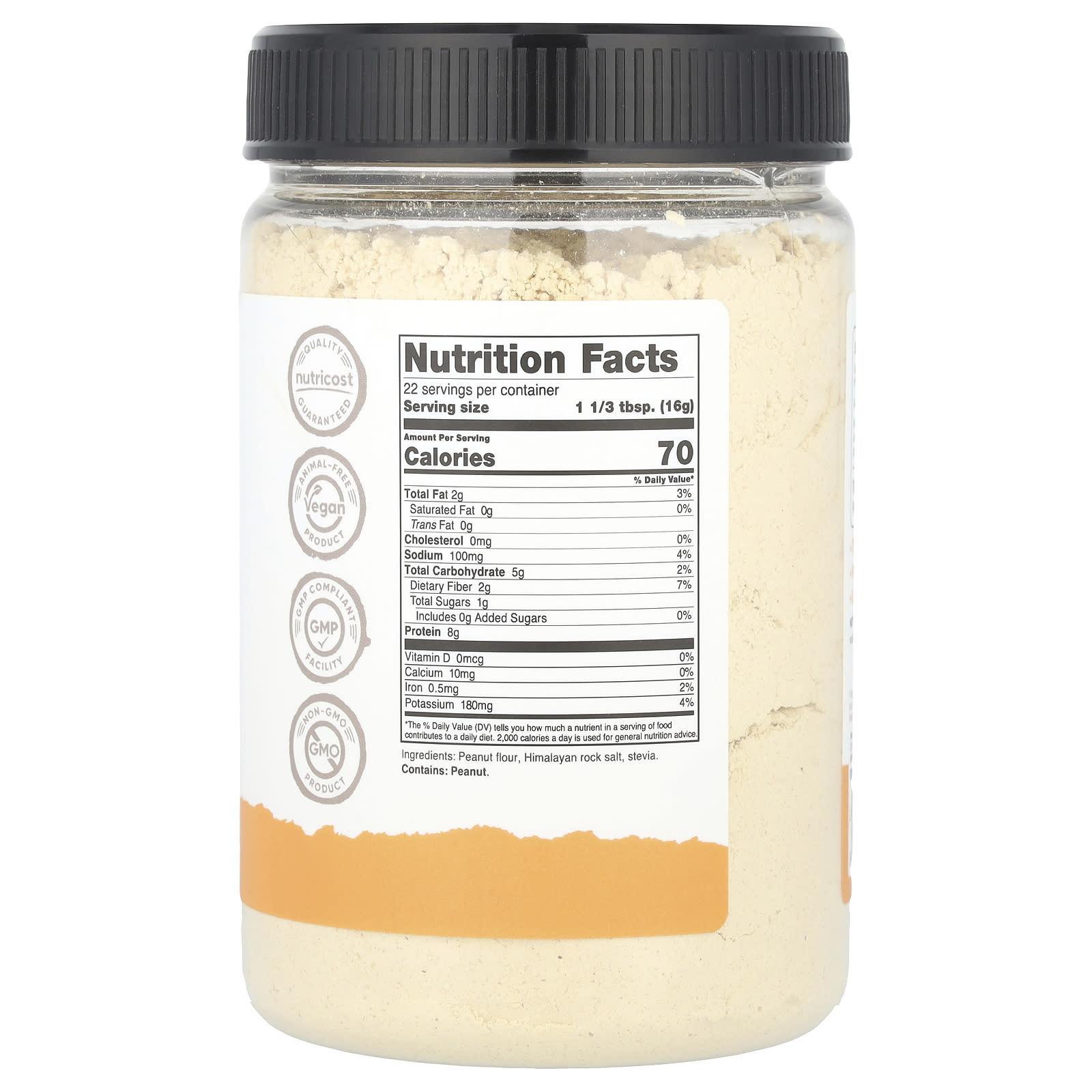 Nutricost, Pantry, Peanut Butter Powder, 12.8 oz (358 g) - Image 2