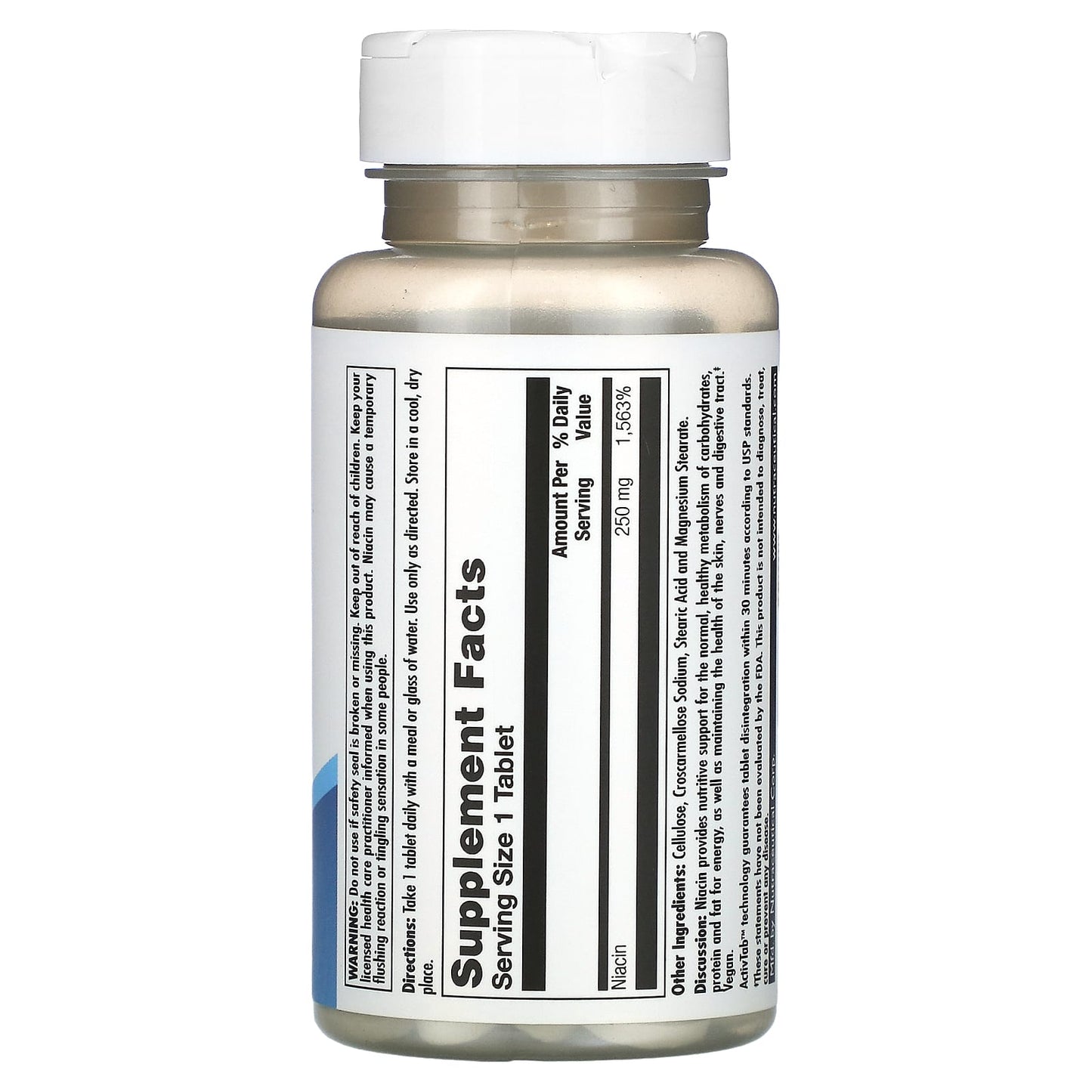 Boost Your Energy with KAL Niacin 250mg - 100 Tablets - Image 2