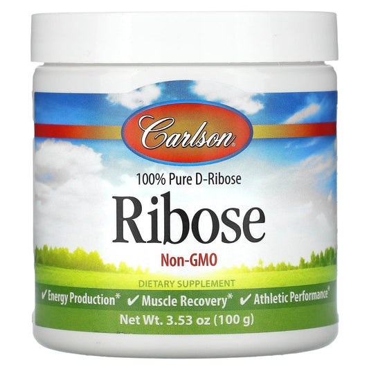 D-Ribose by Carlson | Energy Production & Muscle Recovery - Image 1