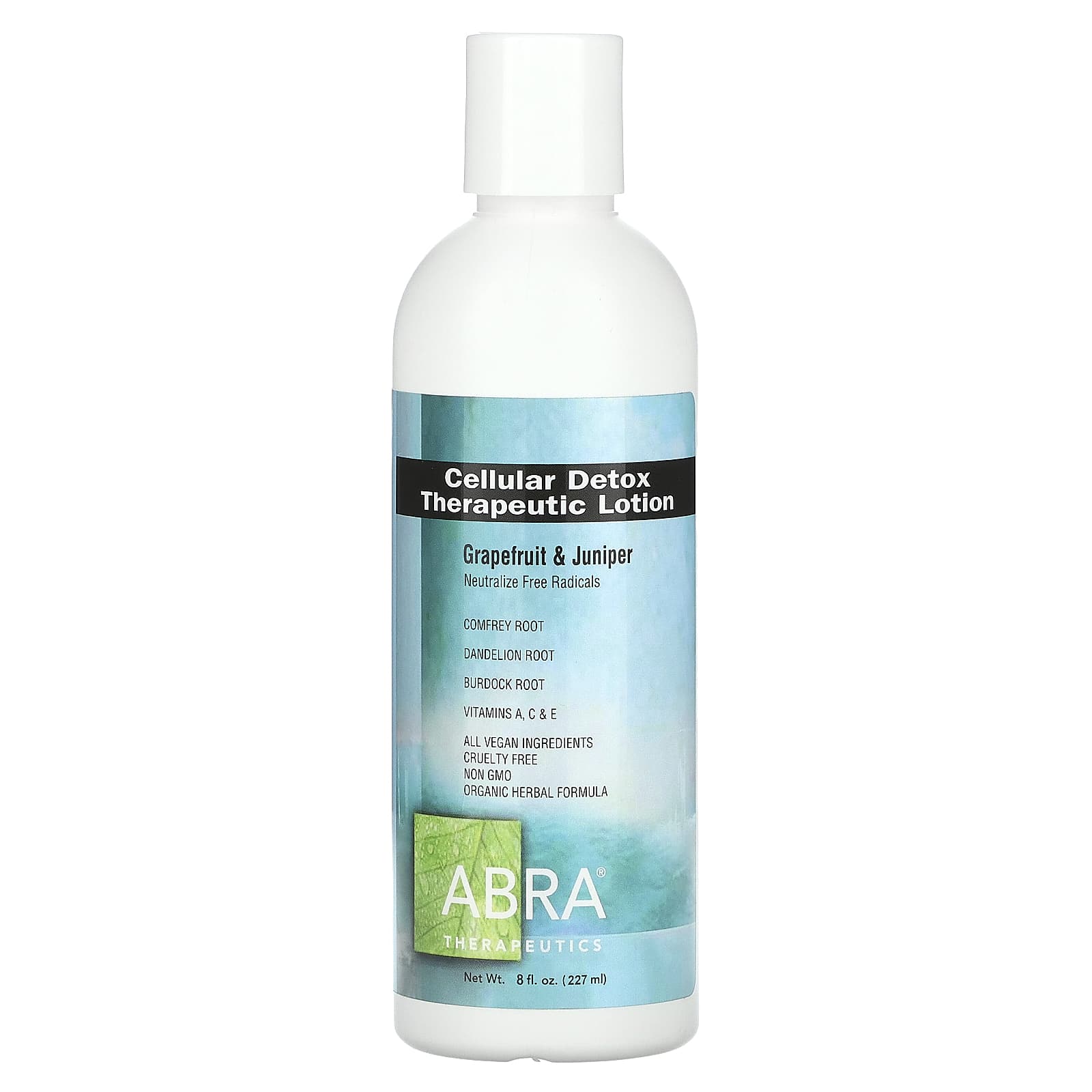 Grapefruit & Juniper Cellular Detox Lotion for Pollution Protection | Abra Therapeutics - Image 1