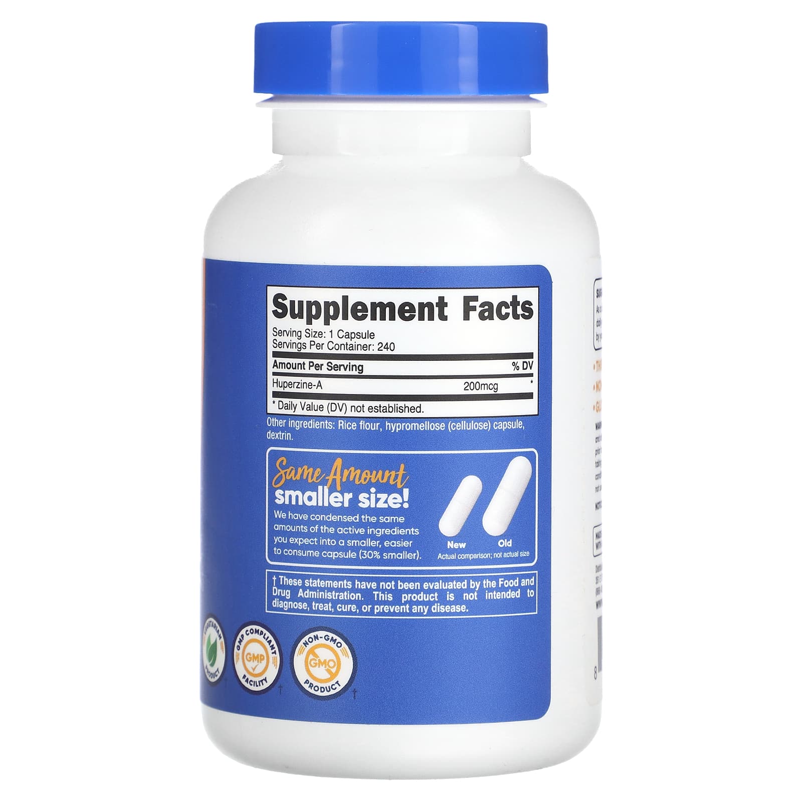 Nutricost, Huperzine-A, 200 mcg , 240 Capsules - Image 2