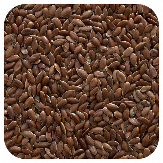 Organic Whole Flax Seeds by Frontier Co-op, 16 oz (453g) - Image 1