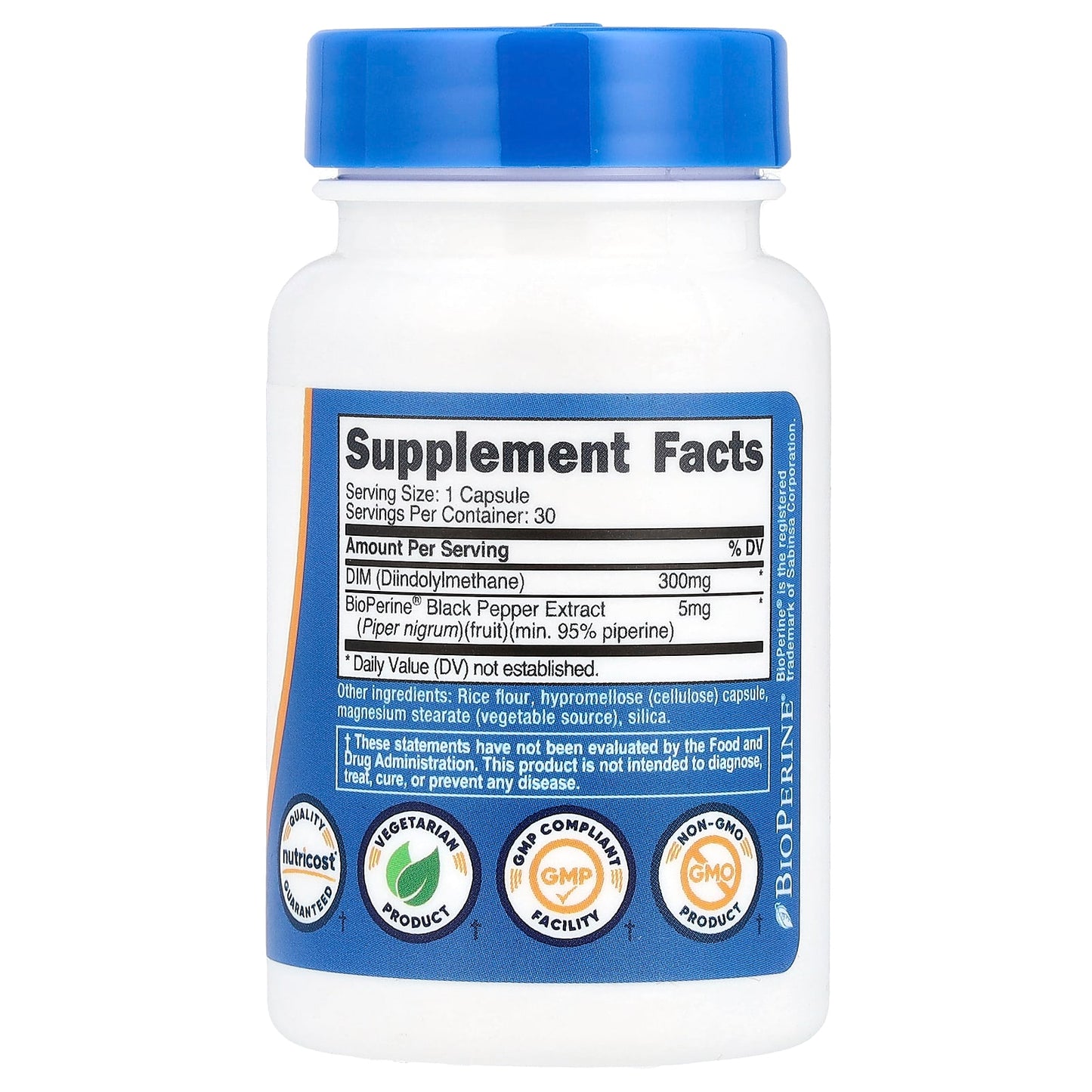 Nutricost, DIM, 300 mg, 30 Capsules - Image 2