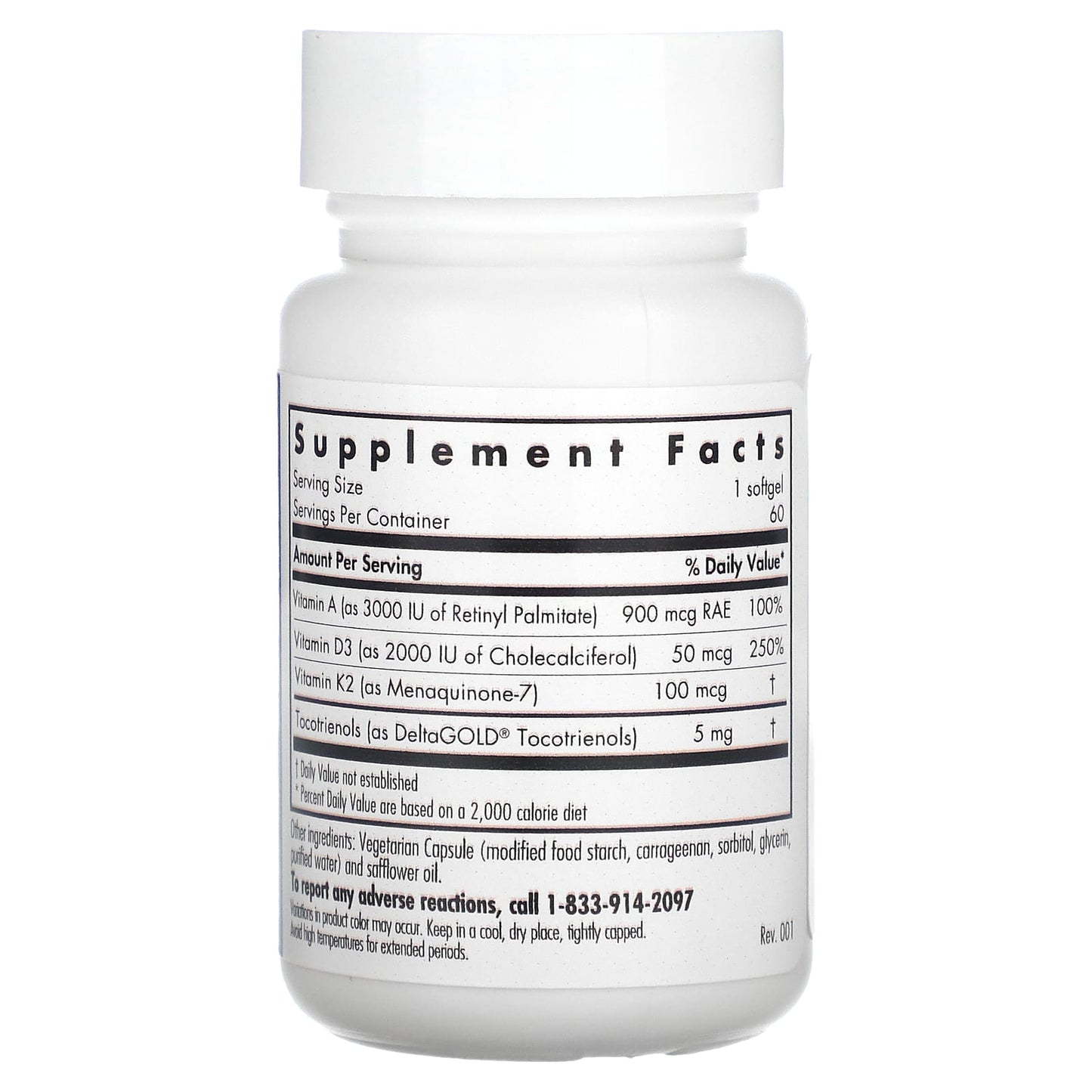 Vitamin D3 Complete with K2 & A - Allergy Research Group - Image 2