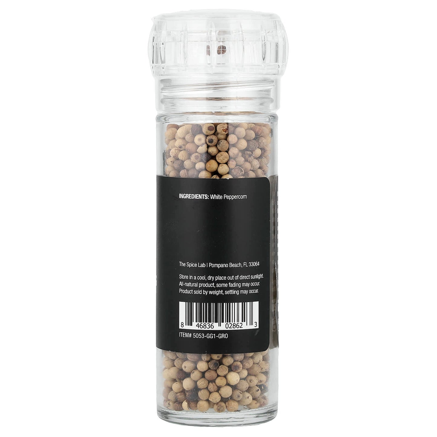 The Spice Lab, White Peppercorns , 2.2 oz (56 g) - Image 2