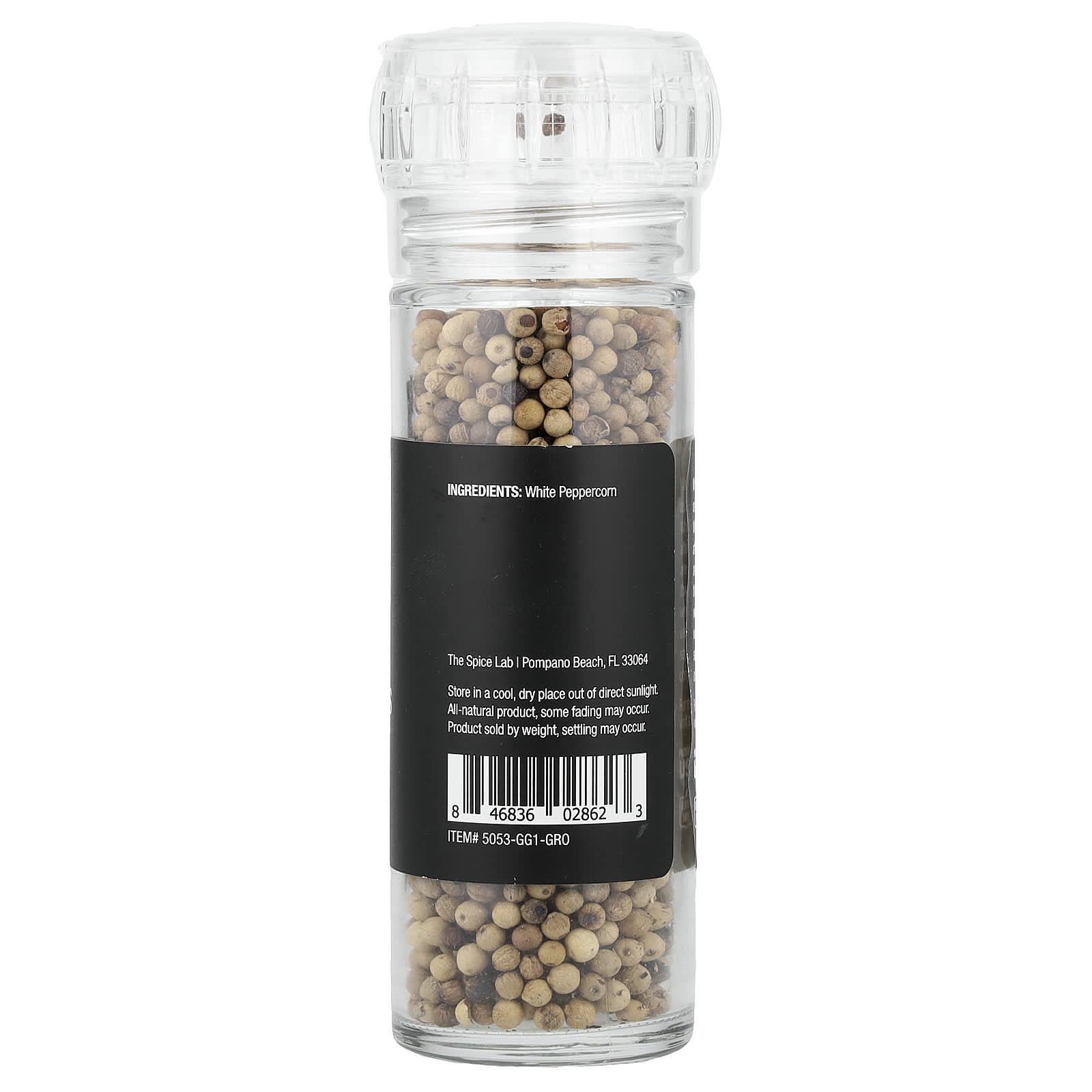 The Spice Lab, White Peppercorns , 2.2 oz (56 g) - Image 2