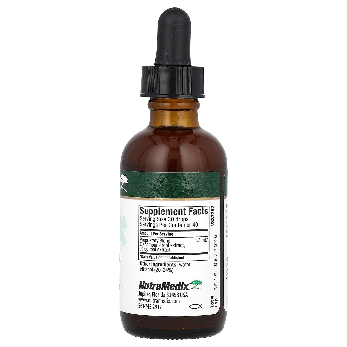NutraMedix, Enula, Immune/Microbial Support, 2 fl oz (60 ml) - Image 2