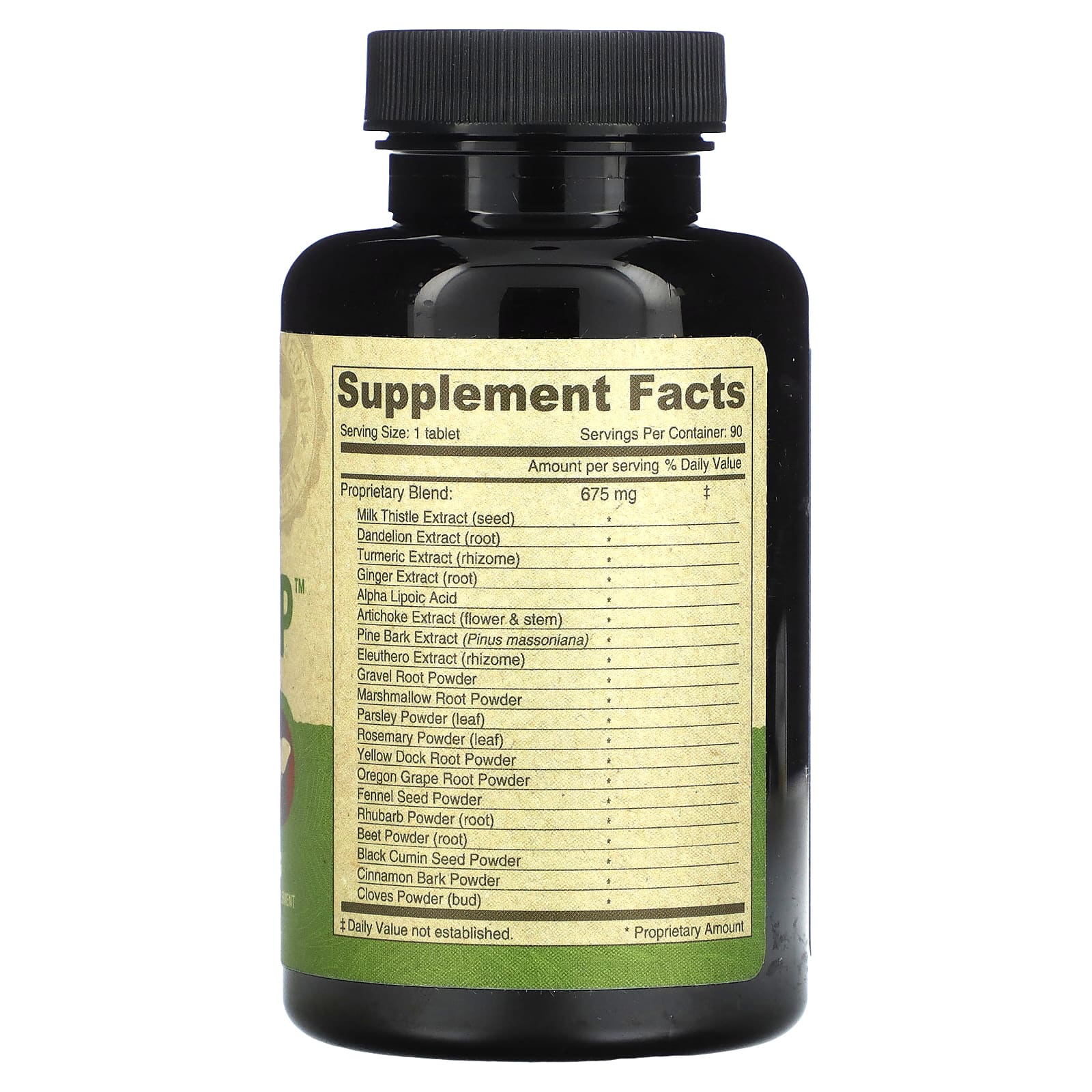 Vegan Liver Support Supplement by Deva, 675mg, 90 Tablets - Image 2