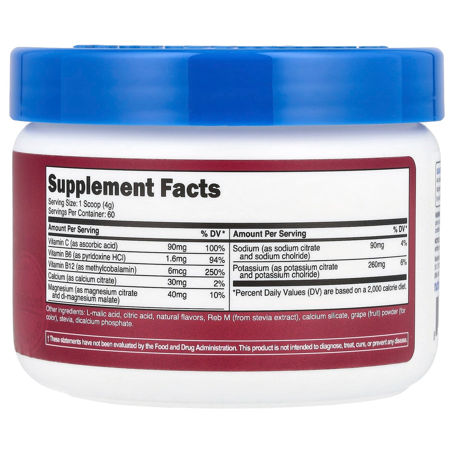 Nutricost, Electrolytes, Advanced Hydration Complex, Grape, 8.4 oz (234 g) - Image 2