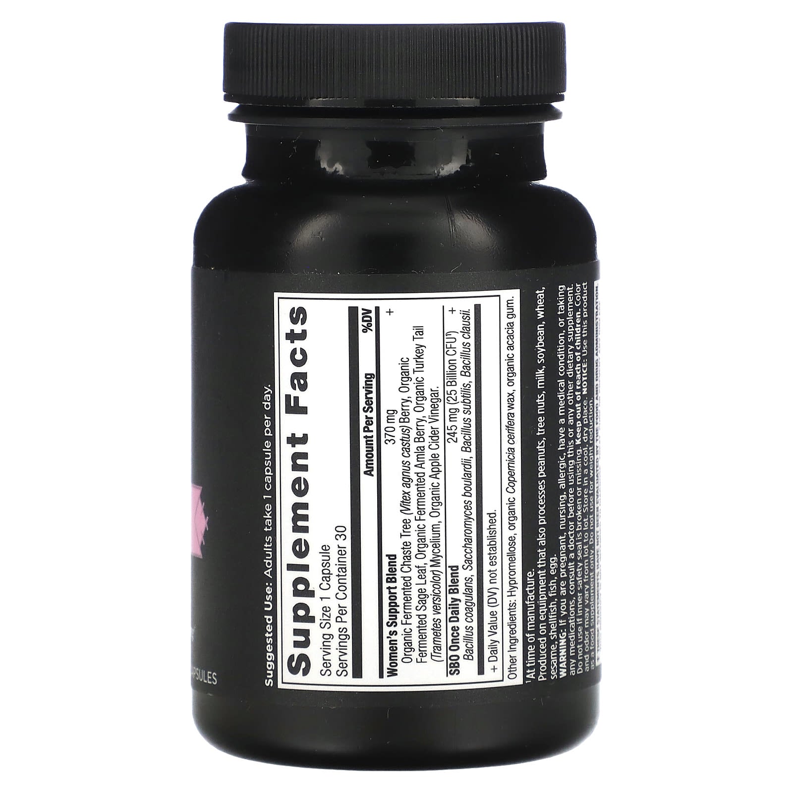 Ancient Nutrition SBO Probiotics for Women's Health, 25 Billion CFU, 30 Capsules - Image 2