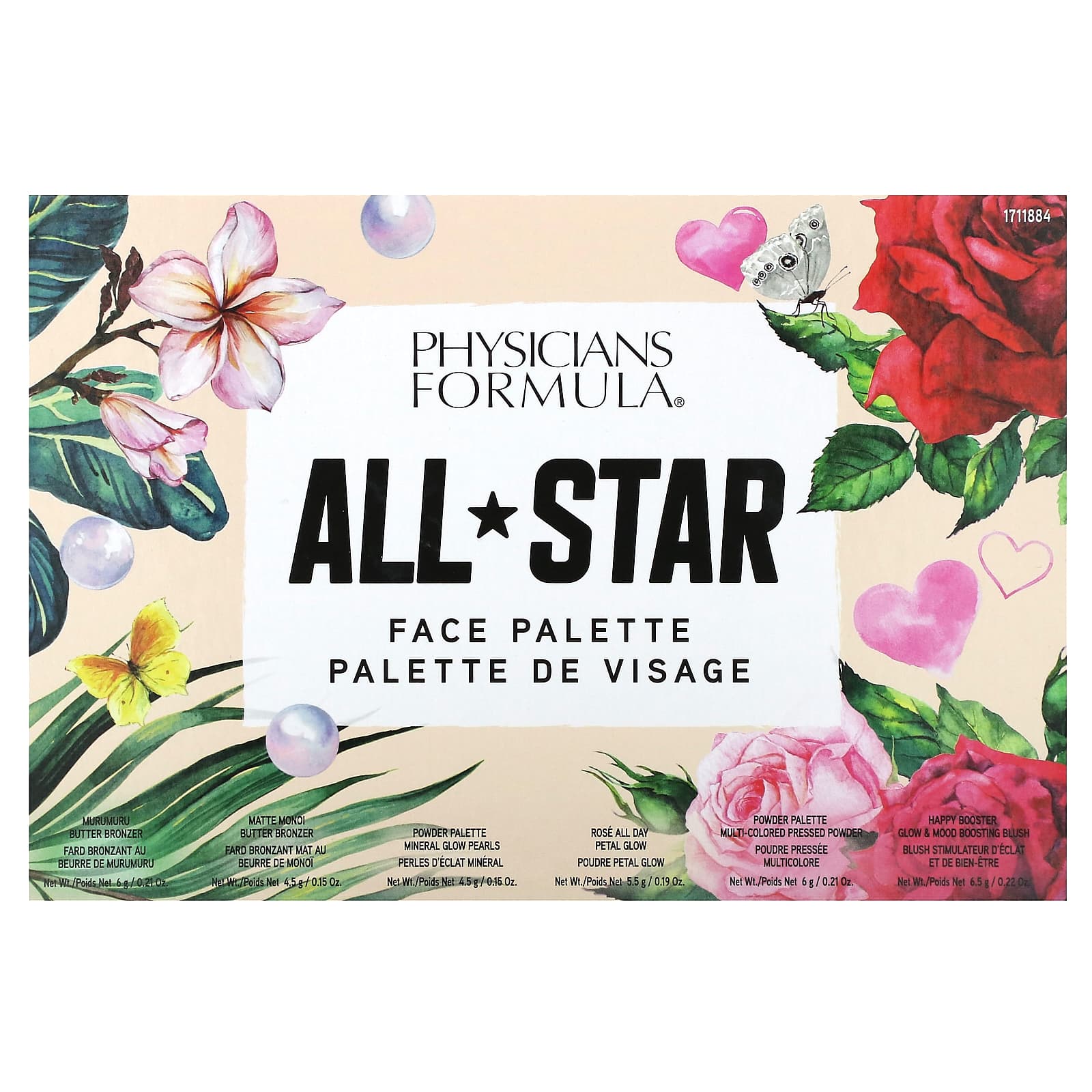 Physicians Formula, All Star Face Palette, 1 Palette - Image 1