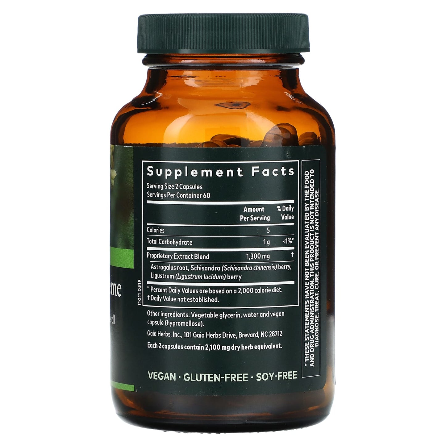 Gaia Herbs Astragalus Supreme - 120 Vegan Liquid Phyto-Caps for Immune Support - Image 2
