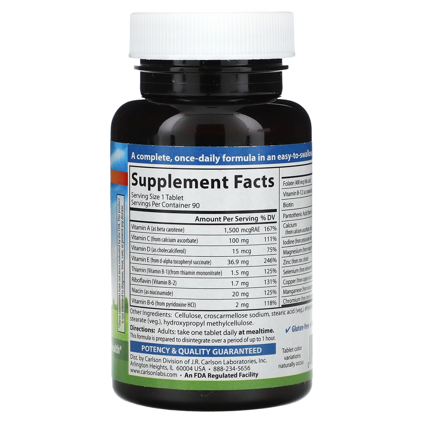 Carlson Mini Multi 90 Day Supply - Optimal Wellness & Immune Support - Image 2