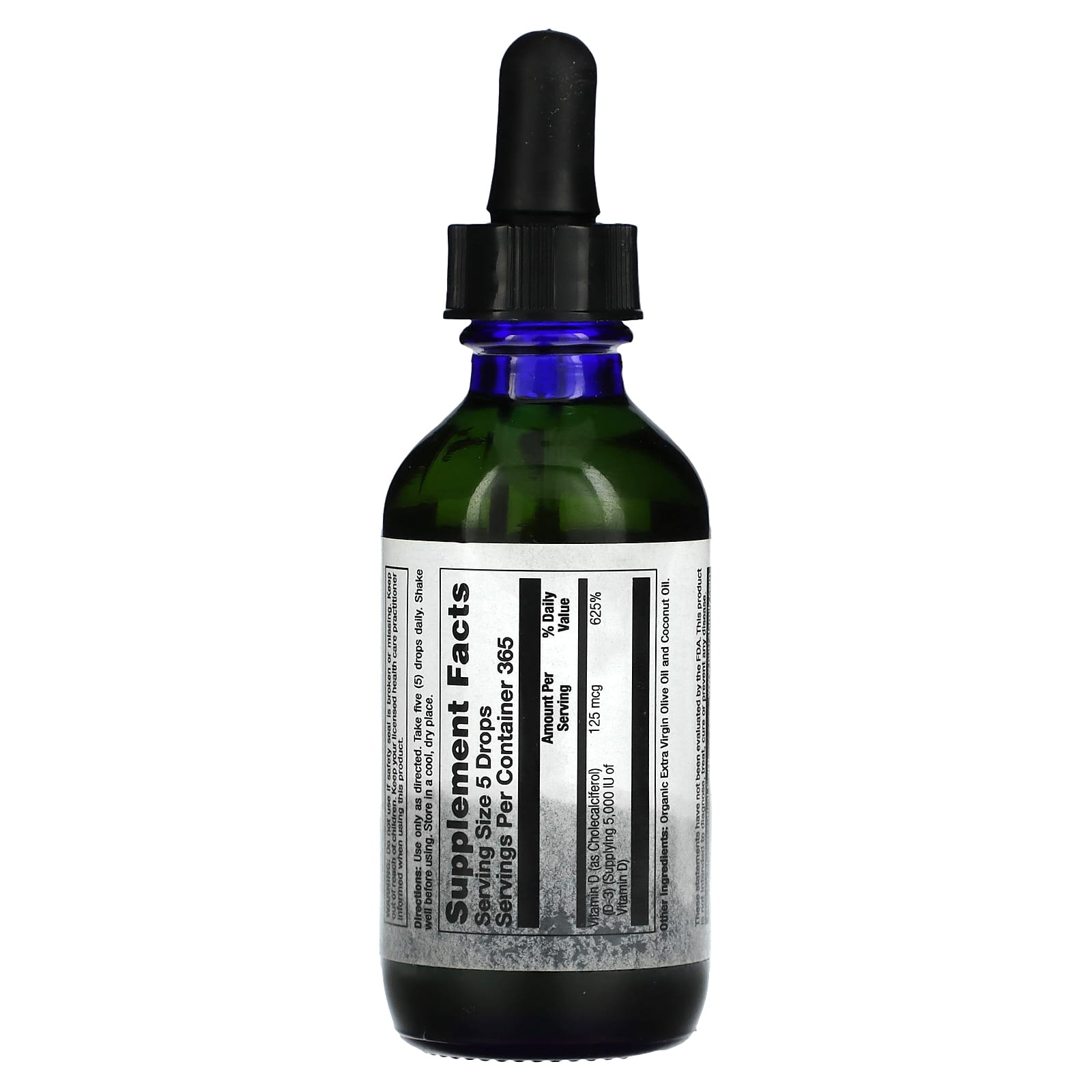 Nature's Life, Drop Of Sunshine, 125 mcg (5,000 IU), 2 fl oz (60 ml) - Image 2
