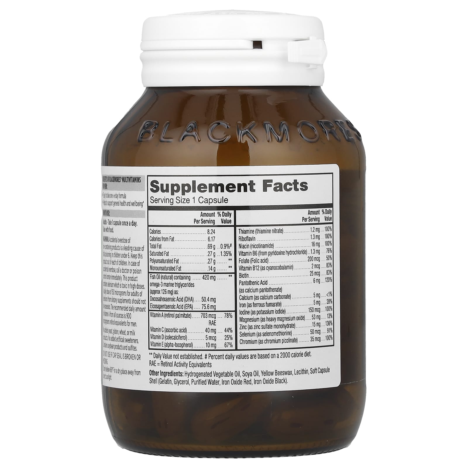 Blackmores Multivitamins for Men - Optimize Energy & Testosterone - Image 2