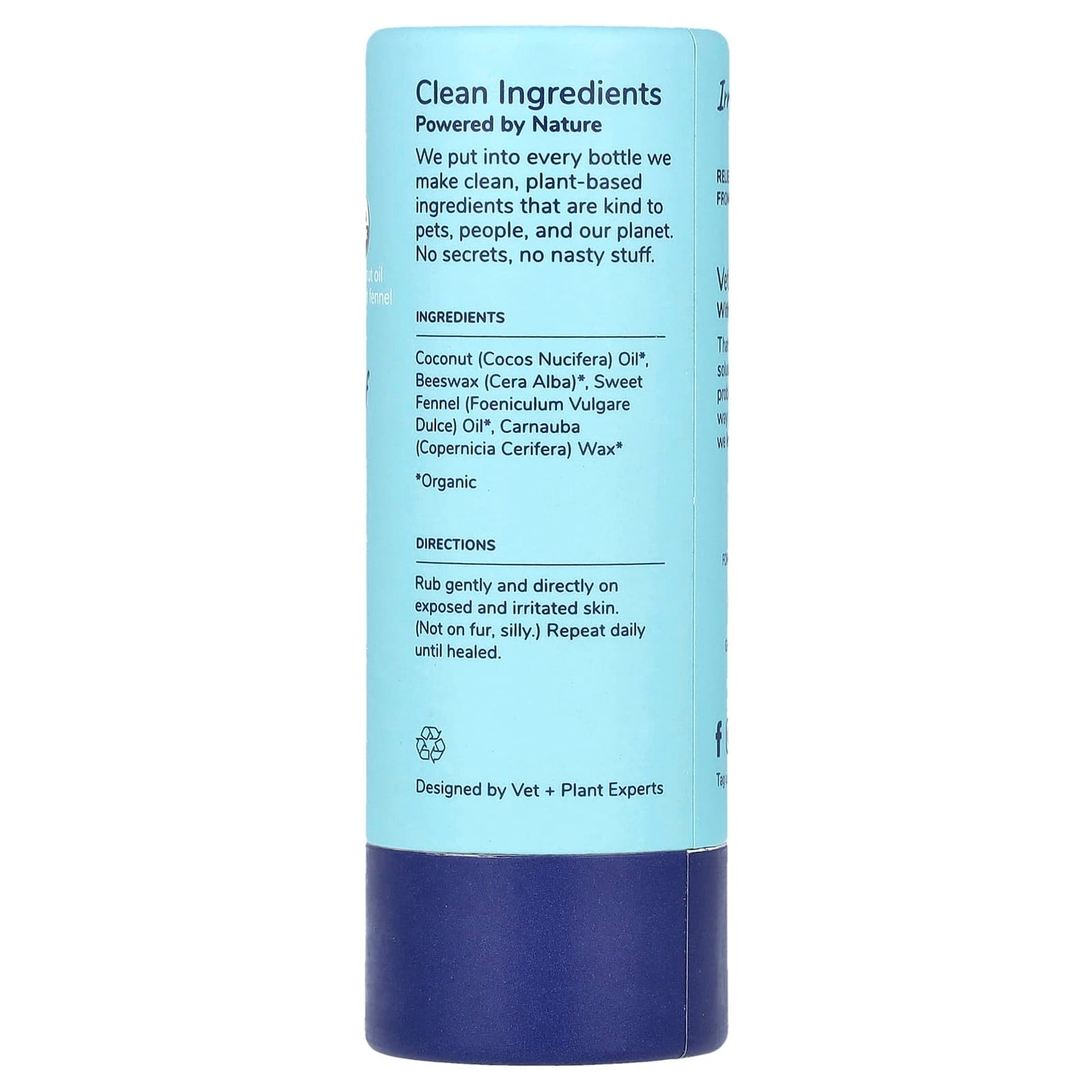 Kin+Kind, Hot Spot Natural Relief, For Dogs + Cats, Coconut Oil, Sweet Fennel , 1.76 oz (50 g) - Image 2