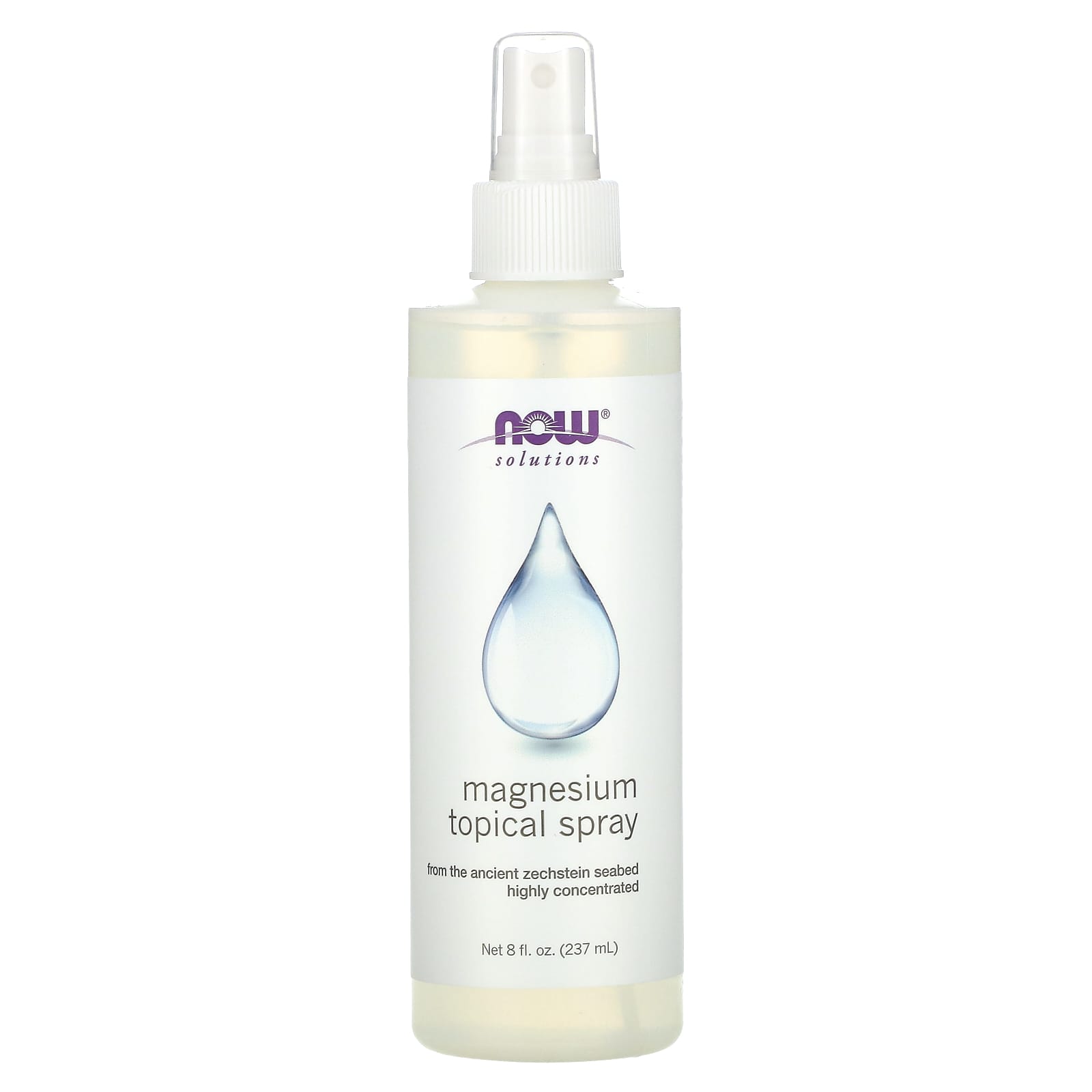 NOW Foods, Magnesium Topical Spray, 8 fl oz (237 ml) - Image 1