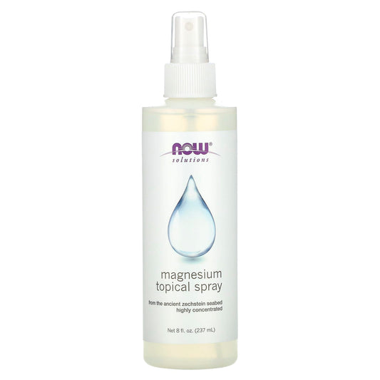 NOW Foods, Magnesium Topical Spray, 8 fl oz (237 ml) - Image 1