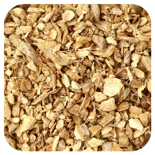 Starwest Botanicals, Organic Ginger Root C/S, 1 lb (453.6 g) - Image 1