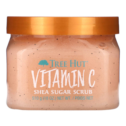 Tree Hut, Shea Sugar Scrub, Vitamin C, 18 oz (510 g) - Image 1